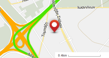 Location of business on map