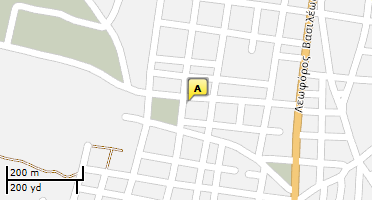 Location of business on map