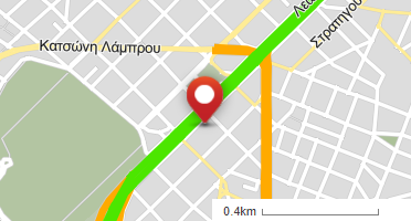 Location of business on map