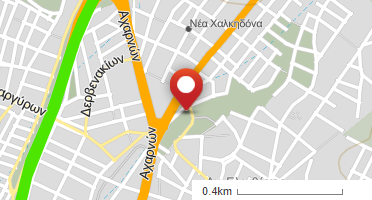 Location of business on map