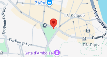 Location of business on map
