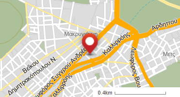 Location of business on map
