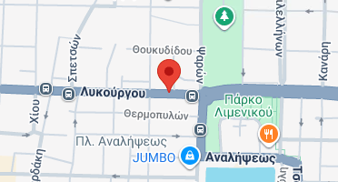 Location of business on map