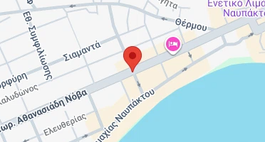 Location of business on map