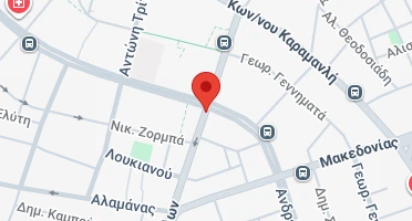Location of business on map