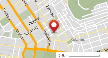 Location of business on map