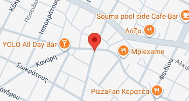 Location of business on map