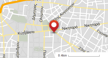 Location of business on map