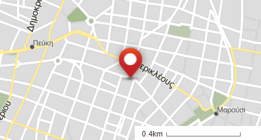 Location of business on map