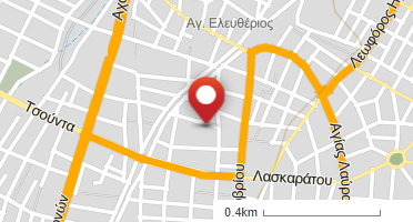 Location of business on map