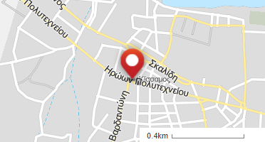 Location of business on map