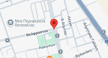 Location of business on map
