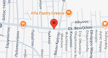 Location of business on map