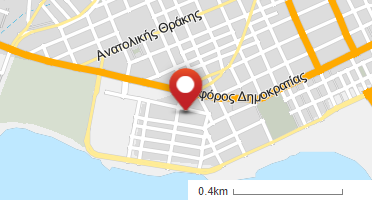 Location of business on map