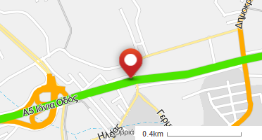 Location of business on map