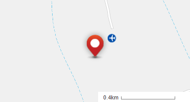 Location of business on map