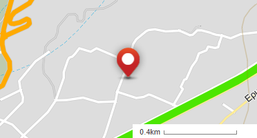 Location of business on map