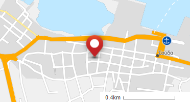 Location of business on map