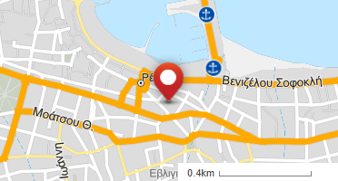 Location of business on map