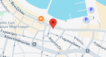 Location of business on map