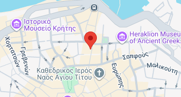 Location of business on map