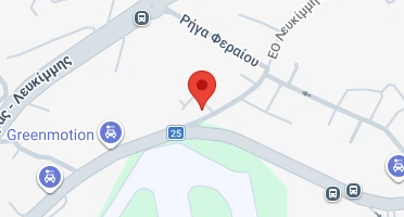 Location of business on map