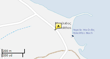 Χάρτης και σημείο της επιχείρησης