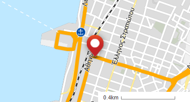 Location of business on map