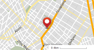 Location of business on map