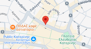 Χάρτης και σημείο της επιχείρησης