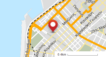 Location of business on map