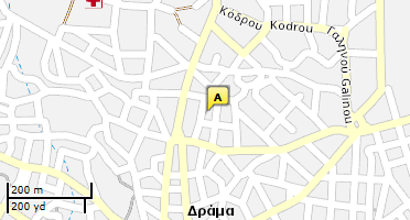 Χάρτης και σημείο της επιχείρησης