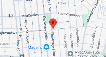 Location of business on map