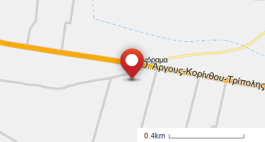 Location of business on map