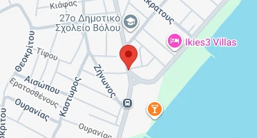 Location of business on map