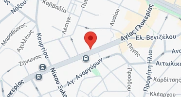 Location of business on map
