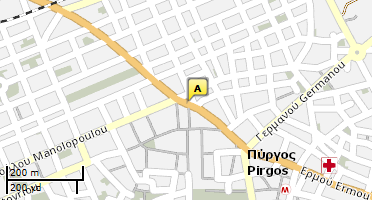 Χάρτης και σημείο της επιχείρησης