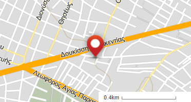 Location of business on map
