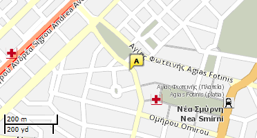 Χάρτης και σημείο της επιχείρησης
