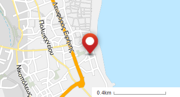 Location of business on map