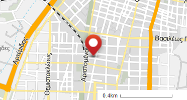 Location of business on map