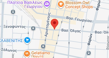 Location of business on map