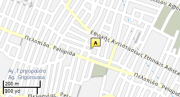Χάρτης και σημείο της επιχείρησης