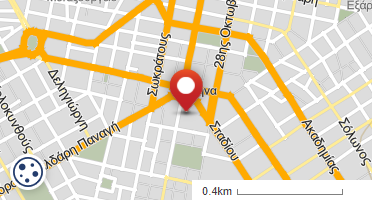 Location of business on map