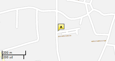 Location of business on map