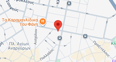 Location of business on map