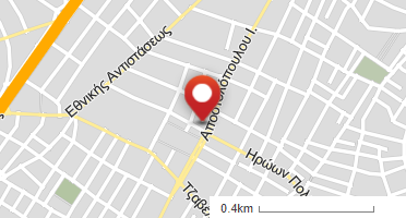 Location of business on map