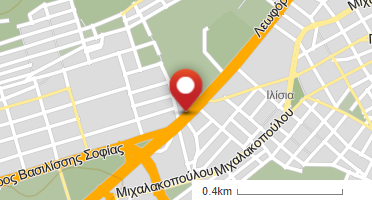 Location of business on map