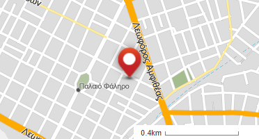 Location of business on map