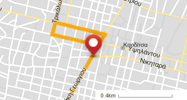 Χάρτης και σημείο της επιχείρησης